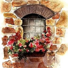 Схема вышивки «окно 2»