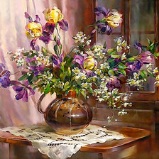 Схема вышивки «Букет»