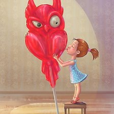 Схема вышивки «совушка-леденец»