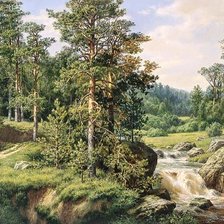 Схема вышивки «природа»