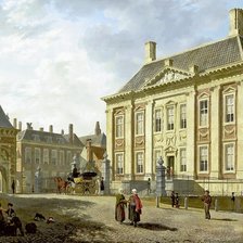 Схема вышивки «старый город»