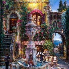 Схема вышивки «КАРТИНЫ ХУДОЖНИКА САО YONG»