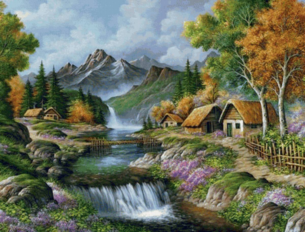 domčeky,rieka - предпросмотр