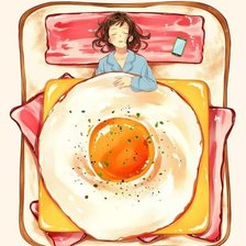 Схема вышивки «art egg»