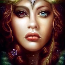 Схема вышивки «ведма»