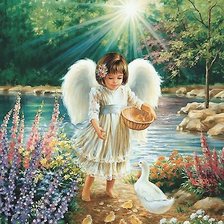 Схема вышивки «кормление»