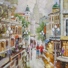 Схема вышивки «Arbat.»