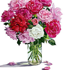 Схема вышивки «Букет»