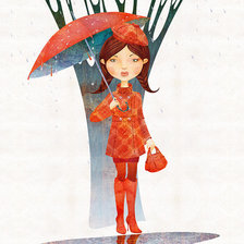 Схема вышивки «Осень»