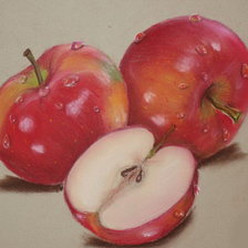 Схема вышивки «Яблоки»