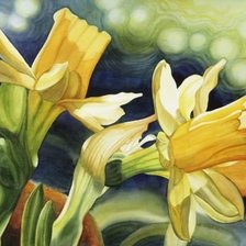 Схема вышивки «Цветы»