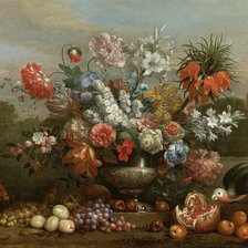 Схема вышивки «цветы»