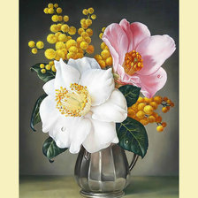 Схема вышивки «Букетик.»