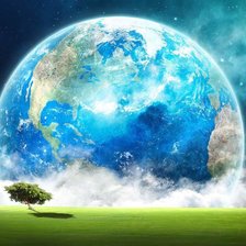 Схема вышивки «Земля»