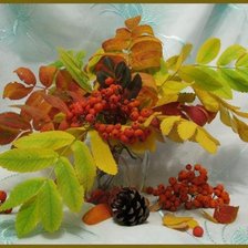 Схема вышивки «Осенний букет»