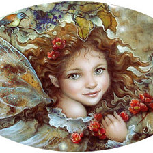 Схема вышивки «Лесная феечка»