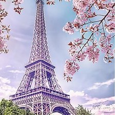 Схема вышивки «Париж»