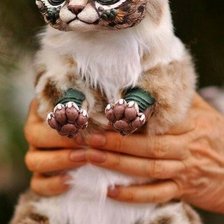 Схема вышивки «леолень»