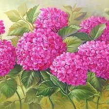 Схема вышивки «цветы»