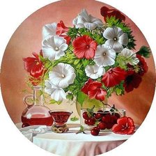 Схема вышивки «натюрморт»