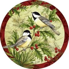 Схема вышивки «птицы»