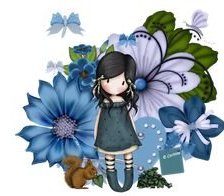 Схема вышивки «muñequita gourjous»