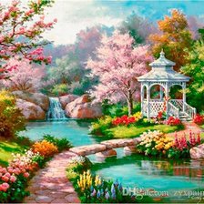 Схема вышивки «Paisajes»