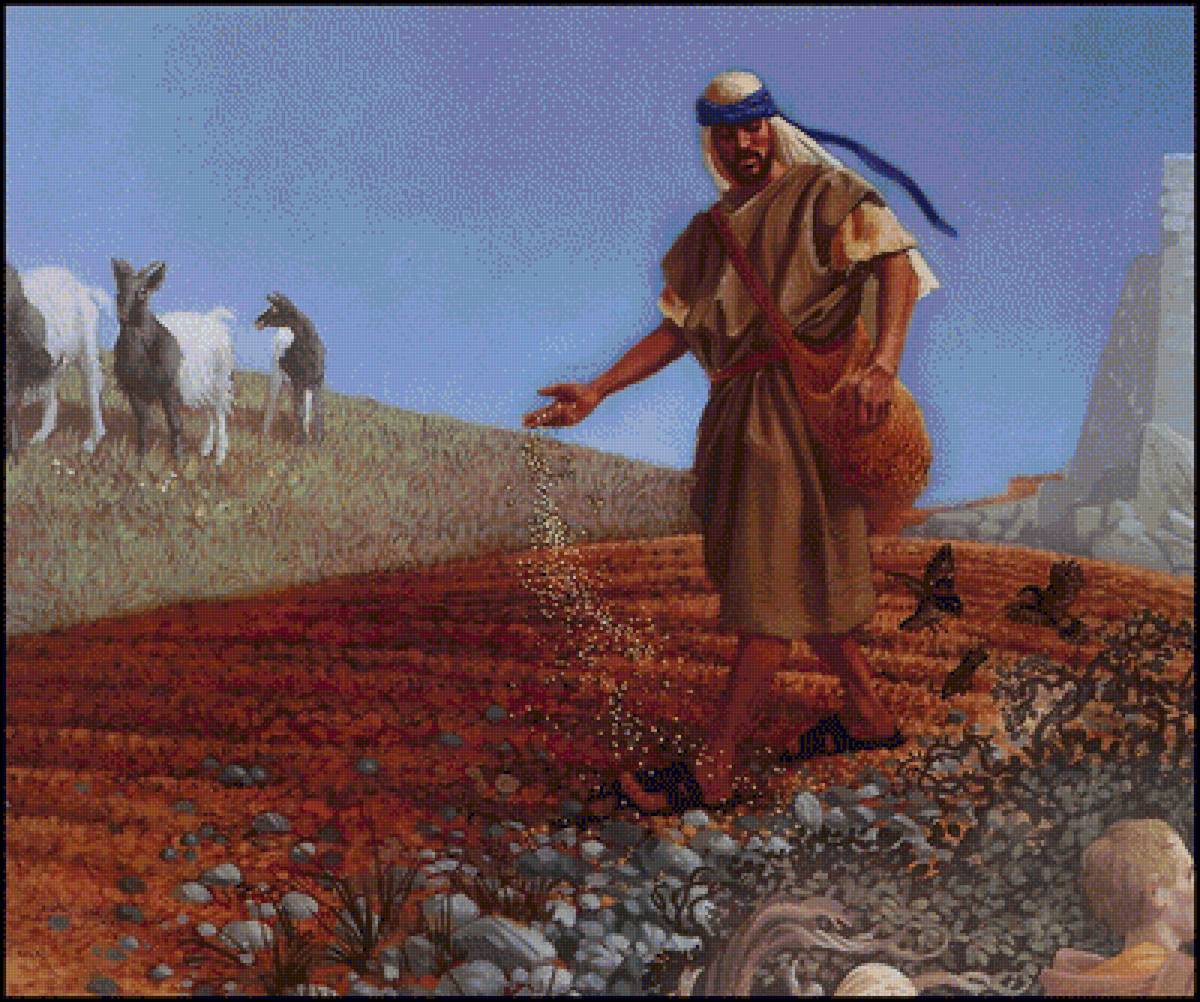 ДЖЕЙМС КРИСТЕНСЕН. ДОБРЫЙ САМАРИТЯНИН-2 - картины, религия - предпросмотр