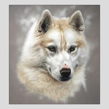 Схема вышивки «Собака.»