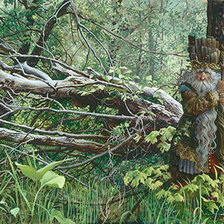 Схема вышивки «ХРАНИТЕЛЬ ЛЕСА.ДЖЕЙМС КРИСТЕНСЕН»