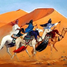 Схема вышивки «В пустыне»