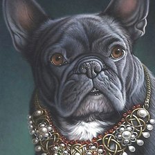 Схема вышивки «собака»