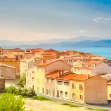 Схема вышивки «Saint Tropez.»