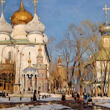 Схема вышивки «День Благовещения»