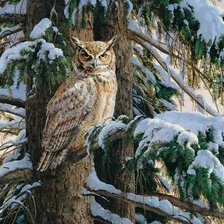 Схема вышивки «птицы»