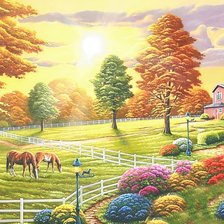 осенний день