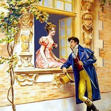 Схема вышивки «свидание»