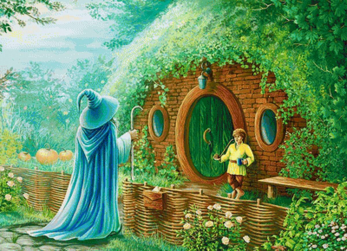 "Доброе утро!" :) - хоббит, гендальф, толкин, фэнтези, властелин колец - предпросмотр