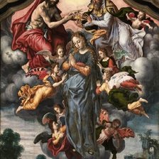 Схема вышивки «КОРОНАЦИЯ ДЕВСТВЕННИЦЫ. Peter Aertsen»