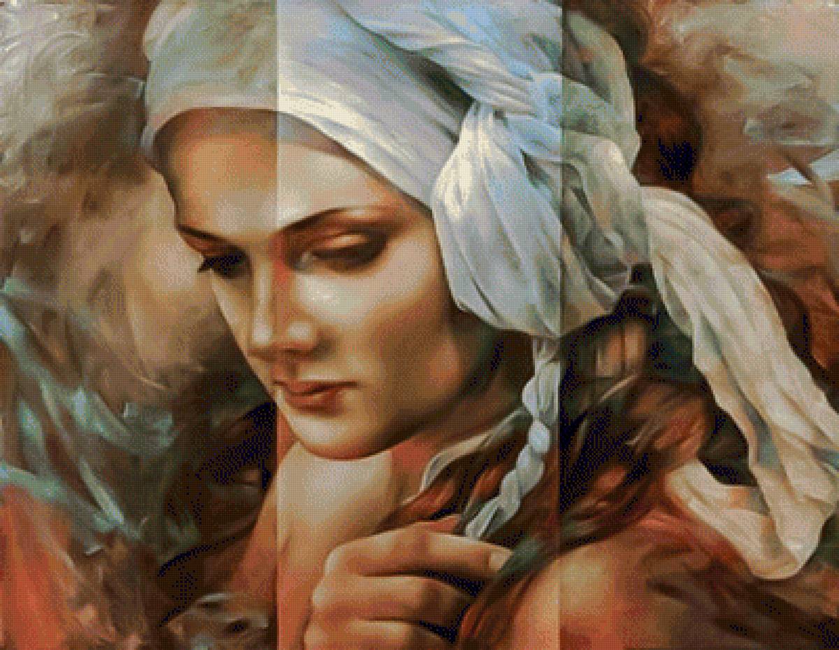 Diana's Portrait. - arthur braginsky painter.ladies.portraits. - предпросмотр