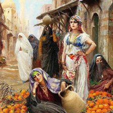 На восточном базаре