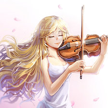 Схема вышивки «А музыка звучит»