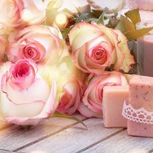 Схема вышивки «Розовый релакс»