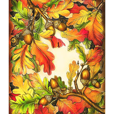 Схема вышивки «Серия "Флора". Осень»
