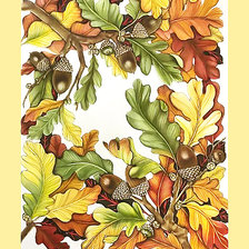 Схема вышивки «Серия "Флора". Осень»