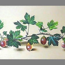 Схема вышивки «Серия "Фруктово-ягодная". Крыжовник»