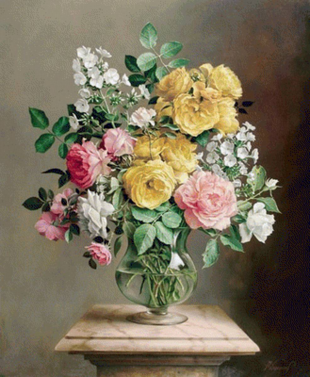 №2032843 - натюрморт с цветами - предпросмотр