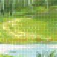 Предпросмотр схемы вышивки «Летний пейзаж.» (№2033590)