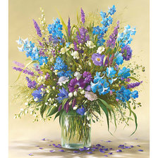 Схема вышивки «Полевой букет.»