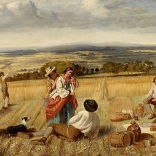 Схема вышивки «В поле»